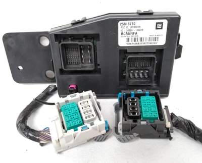 Módulo de carrocería 25816710 Chevy 2006 2007 2008 Colorado GMC Canyon Hummer H3 BCM U32 Foto 1 de 4