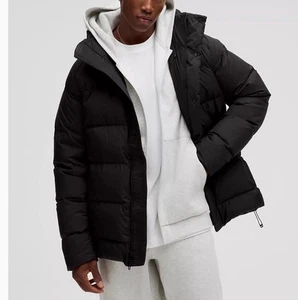 Lululemon Wunder Puff 600-Down-Fill Jacket Tech Canvas - Black - Size Small - Picture 1 of 2