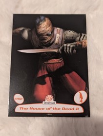 House of The Dead 2 Zombie Full Art Sega Dreamcast Trading Cards #062 LRG