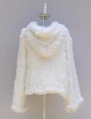 Abrigo de piel para mujer engrosado con capucha estilo coreano nuevo otoño e invierno chaqueta Foto 1 de 4