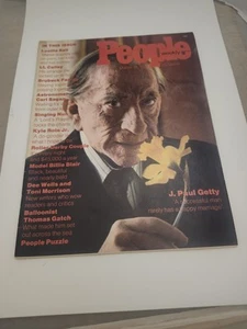 People Magazine - March 18 1974 - Issue 3 - J. Paul Getty Lucille Ball No Label - Picture 1 of 3
