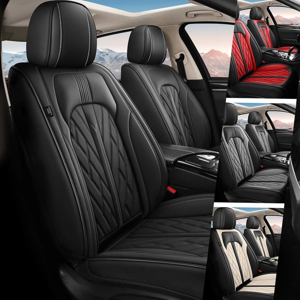 Car Seats Cover Fuax Leather Cushion For Kia Rio 2013-2023 (2/5 Seats) - Image 1 of 1