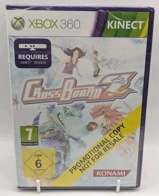 CROSSBOARD 7 XBOX 360 GAME PROMOTIONAL COPY PAL SEALED KINECT KONAMI CROSS BOARD - image 1 of 4