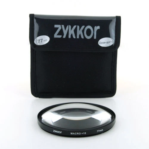 77mm Macro +10 Glass Filter Lens For SLR DSLR cameras, Free shipping, US seller! - Image 1 of 1