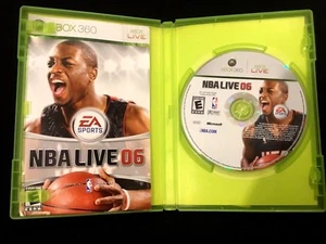 Authentic NBA Live 06 (Microsoft Xbox 360, 2005) Disc, Cover, Buch - Bild 1 von 3