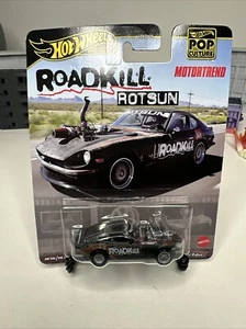 Hot Wheels 2024 Pop Culture Premium Roadkill Rotsun Custom '71 Datsun 240Z NEW - Picture 1 of 11