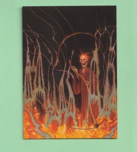 Don Maitz FPG - 1994 Scheda Tempesta Metallizzata MS2 Grim Reaper in Purgatorio - Foto 1 di 2