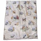 NoJo Disney Classic Pooh Baby Quilt Comforter Stained On Back