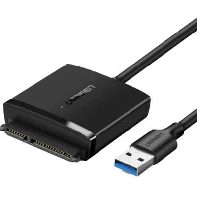 Adapter USB-A 3.0 für 2.5'' / 3.5'' SATA Laufwerke SSD HDD U - Bild 1 von 4