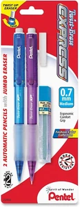 Twist-Erase EXPRESS Automatic Pencil with Lead and Eraser, 0.7Mm, Assorted Barre - Picture 1 of 12