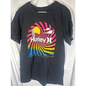 Camiseta Hurley Good Tombs para hombre, negra, talla M, nueva con etiquetas - Imagen 1 de 4