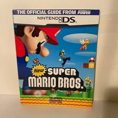 *Nuevo* Super Mario Bros Nintendo Power Guía Oficial de Estrategia Nintendo DS Foto 1 de 4