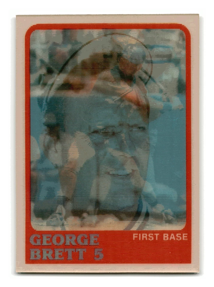 George Brett 1988 Sportflics #150 Kansas City Royals Mint - Image 1 of 2