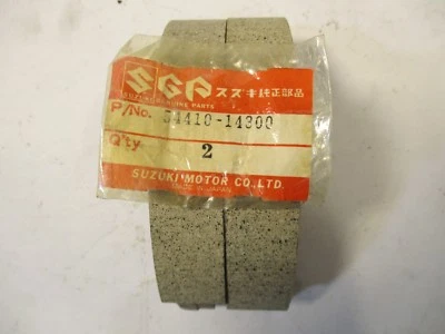 JUEGO ZAPATAS FRENO DELANTERO SUZUKI RM250 RM500 RM 250 500 54400-14840 kc Foto 1 de 4