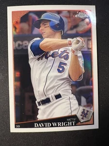 Topps Chrome Refractor 2009 David Wright #24 - Imagen 1 de 2