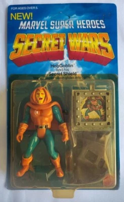 Marvel Super Heroes Secret Wars HobGoblin his Secret Shield Mattel 1984 - Image 1 of 4