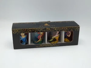 Disney Princess Portraits 1.5-Ounce Mini Shot Glasses | Set of 4 - Picture 1 of 9