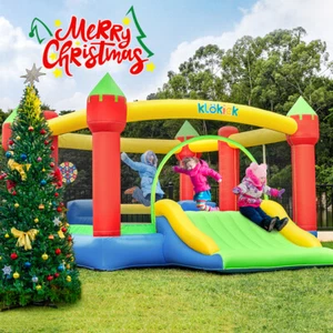 Large Kids Inflatable Bounce House Slide Kids Jumper Bouncer 600lbs with Blower - Picture 1 of 10