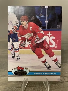 1991-92 Stadium Club #81 Steve Yzerman - Picture 1 of 3