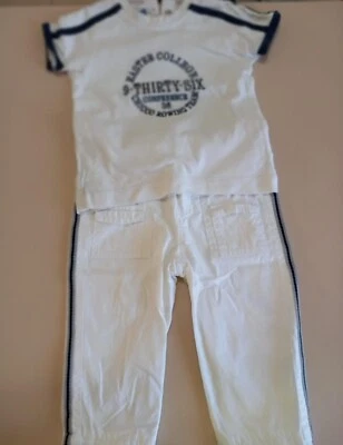 Completo bambino (12 mesi - 74cm) maglietta e pantalone chicco - Immagine 1 di 4