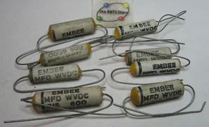 Condensador de carcasa de cerámica EMBEE valores surtidos voltajes bolsa de agarre - Nuevo de Lote Antiguo Cantidad 8 - Imagen 1 de 1