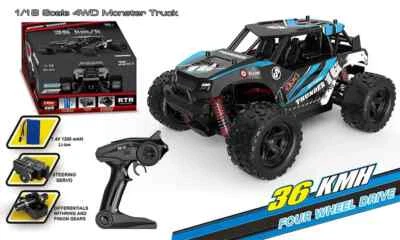 Ferngesteuertes Elektro Buggy ThunderHigh Speed RC Auto Extreme – 1:18, 40+ Km/h - Bild 1 von 4