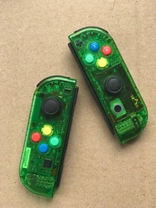 Controlador Joy Con Personalizado Nintendo Switch Joy-Cons Verde Selva Claro NUEVO - Imagen 1 de 2