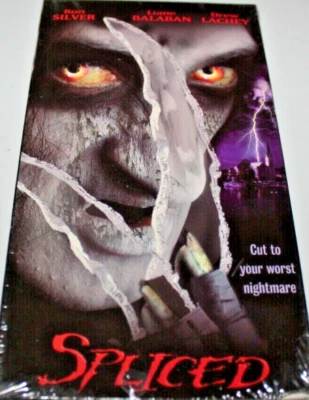 Spliced VHS Slasher Horror Rare 2002 Brand New Ron Silver REMSTAR Video - Image 1 of 2