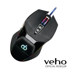SOURIS DE JEU FILAIRE USB ALPHA BRAVO BY VEHO GZ-1 | RÉPONSE 1MS - VAB-101-GZ1 - Photo 1/3