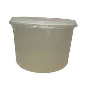Vintage Tupperware Opaque Storage Container #266-12 and Lid #229-23 Kitchen - Picture 1 of 9