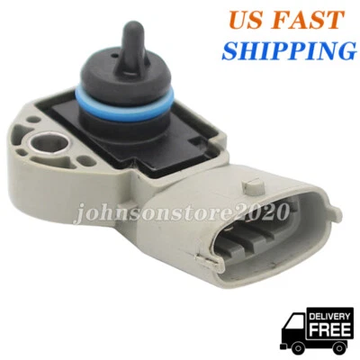 Fuel Rail Pressure Sensor For Volvo Ford Land Rover:S80 II 2,V70 III 3,XC60,XC70 - Image 1 of 4