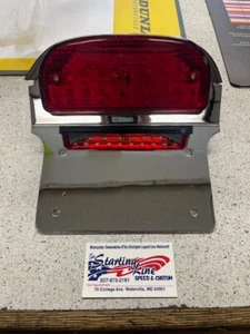 Rick Doss LED Taillight License Plate Assembly L24-0430K Harley Davidson Softail - Picture 1 of 3