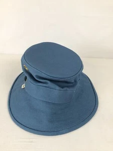 Excellent Tilley The Iconic T1 Hat, Denim Blue, 7 1/2 - Picture 1 of 11
