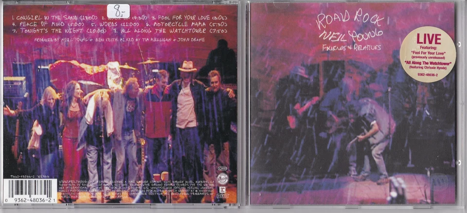 Neil Young ‎-Road Rock (Friends + Relatives)- CD HDCD Reprise Records near mint - Bild 1 von 1