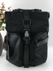 TUMI Alpha Bravo Zaino Logistico 232759D Uomo Nero NUOVO - Foto 1 di 11