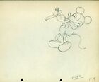 Disney Mickey Mouse Mickey Plays Papa 1934 Cel Drawing