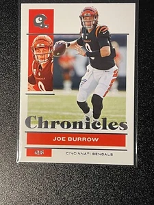 Panini Chronicles Joe Burrow 2021 #16 Base Cincinnati Bengals - Imagen 1 de 1