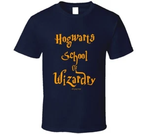 Hogwarts School Of Wizardry Harry Potter Tribute Wizard Muggle Magic Gift T Shir - Picture 1 of 9