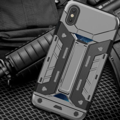 [Military Grade] Shockproof Hybrid Hard Armor Case For iPhone XS Max XR XS X 8 7 - Image 1 of 4