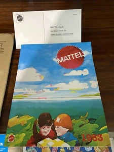 MATTEL Catalogo 1983 + Cartaceo Promozionale E Lettere Mattel! Introvabile!! - Picture 1 of 10