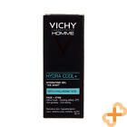 Vichy Homme Hydra Cool+ 50ml Face Sensitive Skin Men Hydrating Gel Ice Shot
