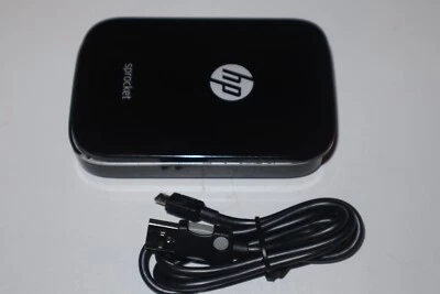 HP Sprocket Black Mini Wireless Bluetooth Photo Printer  Model SNPRH-1603 X7N08A - Bild 1 von 3