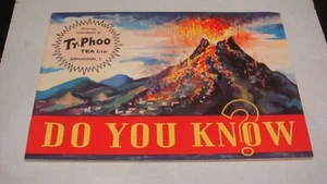 WISSEN Typhoo Teekarten Album LEER & UNBENUTZT WISSEN SIE G-VG - Bild 1 von 3