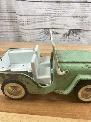 Jeep Runabout Tonka 1963 vintage parte del juego de sala de estar exterior No.2140 Foto 1 de 4