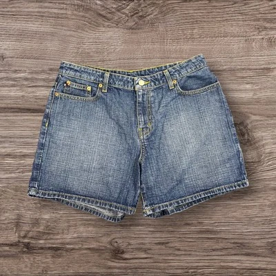 Polo Jeans Company Ralph Lauren Shorts Women's Size 10 Denim Blue Saturday Short - Image 1 of 4