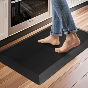 Anti Fatigue Kitchen Mats for Floor 9/10 Extra Thick Cushioned Standing Desk ... - Picture 1 of 7