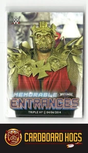 2021 Topps WWE #ME-7 Triple H WWE Memorable Entrances - Picture 1 of 2
