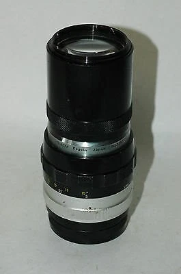 Lente de cámara Nikkor-Q Auto 1:4 f 200 mm Nippon Korgaku Foto 1 de 4