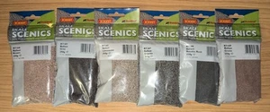 Hornby SkaleScenics BALLAST Materials R7164, R7165, R7166, R7167, R7168 & R7169 - Picture 1 of 16