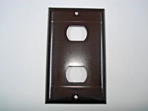 Brown Despard Switch Outlet Wall Cover Plate Sierra Smooth - Picture 1 of 2